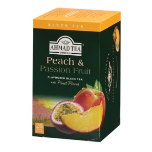 AHMAD TEA Плодов черен чай праскова и маракуя 20 бр.